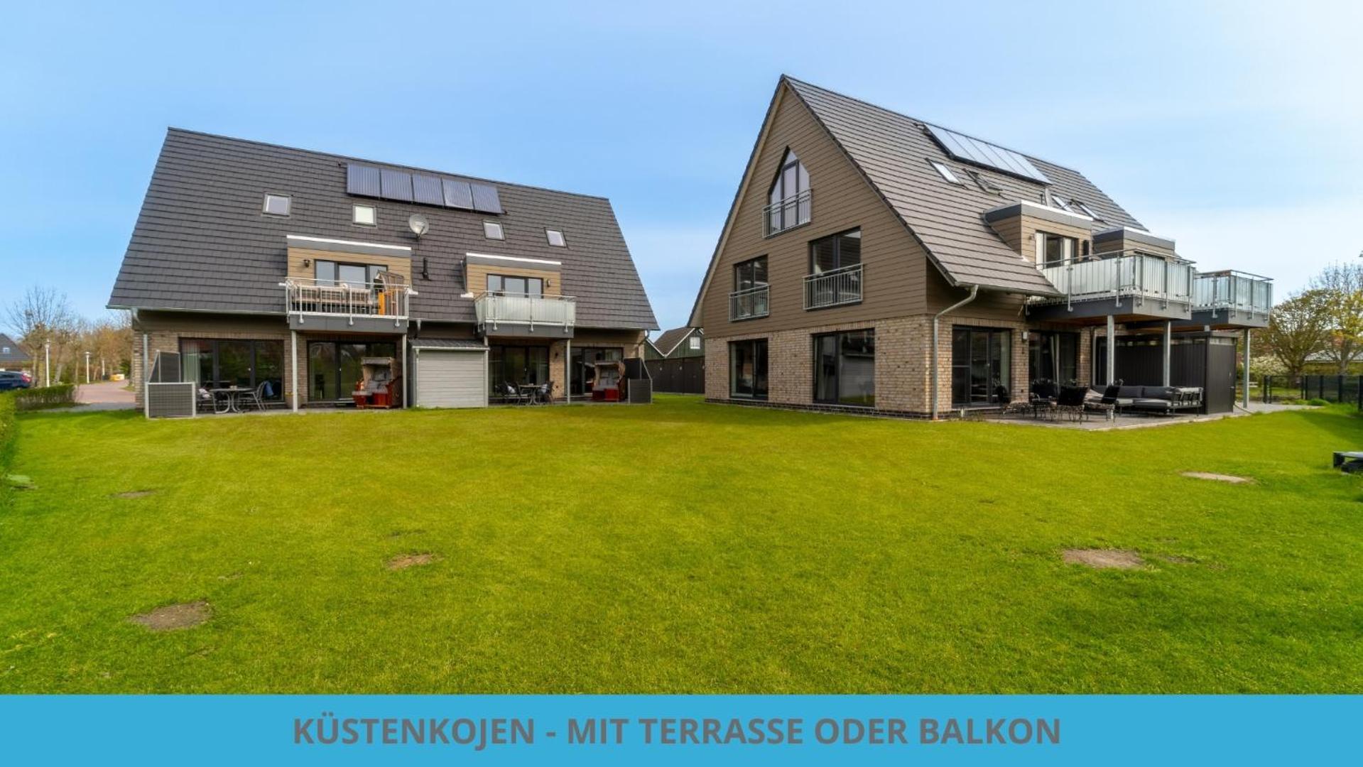 Kuestenkojen Mit 4 Ferienwohnungen Fuer 1 Bis 8 Pers Mit Diversen Schlafzimmern, Garten Oder Balkon Büsum Exteriér fotografie