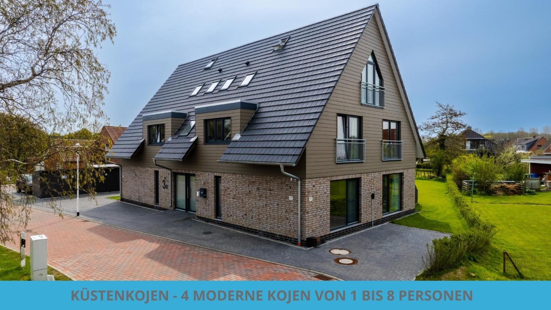 Kuestenkojen Mit 4 Ferienwohnungen Fuer 1 Bis 8 Pers Mit Diversen Schlafzimmern, Garten Oder Balkon Büsum Exteriér fotografie