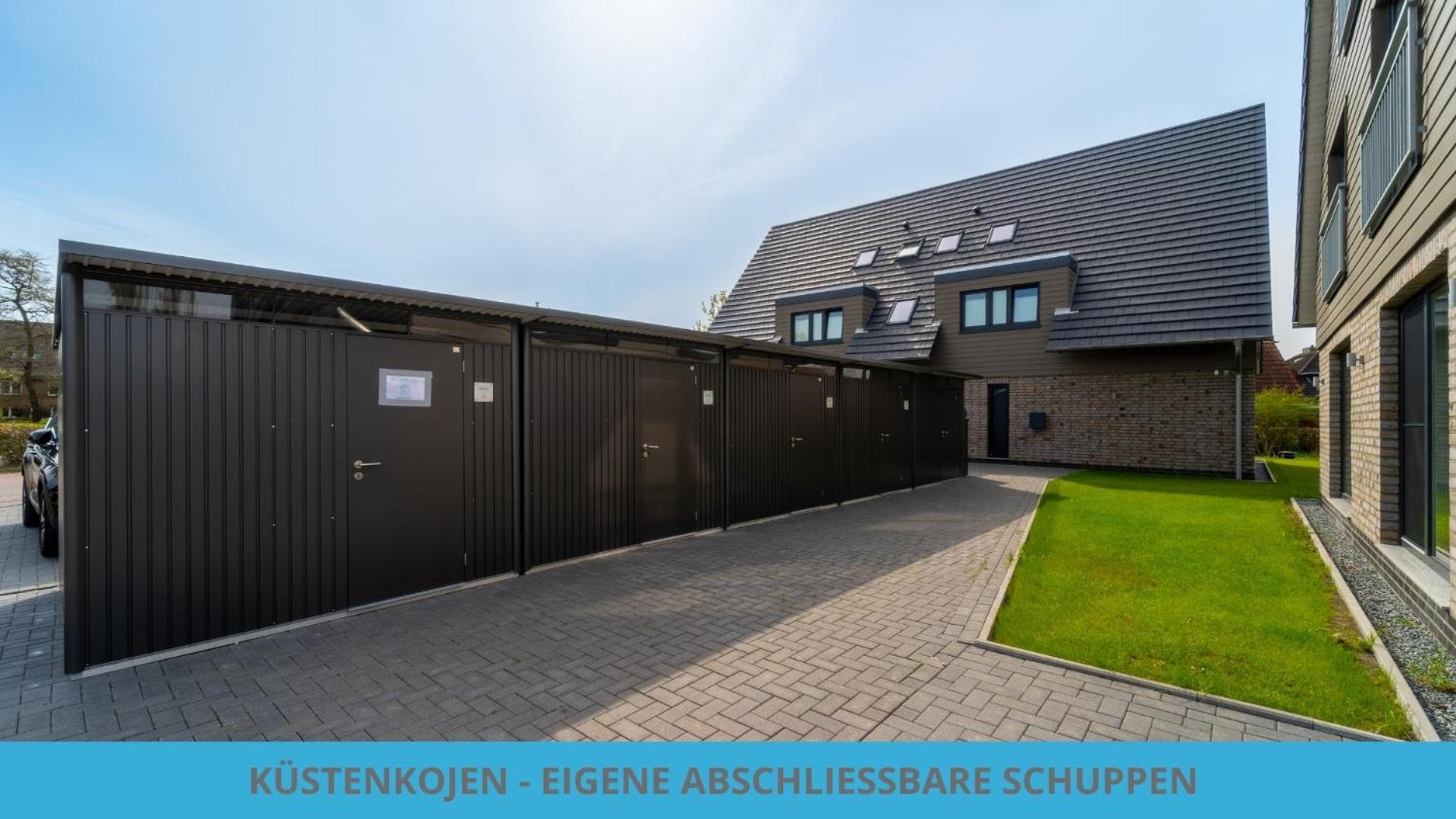 Kuestenkojen Mit 4 Ferienwohnungen Fuer 1 Bis 8 Pers Mit Diversen Schlafzimmern, Garten Oder Balkon Büsum Exteriér fotografie